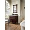 James Martin Vanities Brittany 30in Single Vanity, Burnished Mahogany, w/ 3 CM Ethereal Noctis Quartz Top 650-V30-BNM-3ENC - alternate 3
